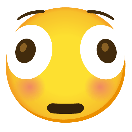 Distorted Face Emoji